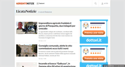 Desktop Screenshot of licata.agrigentonotizie.it
